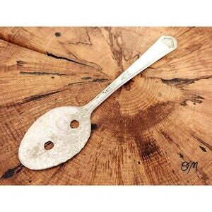 Vintage Florentine Modified Silver Plated 6" Spoon